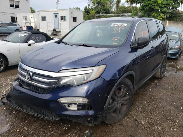 Photo 2 from auction – 2017 HONDA PILOT EX with VIN 5FNYF5H3XHB027099