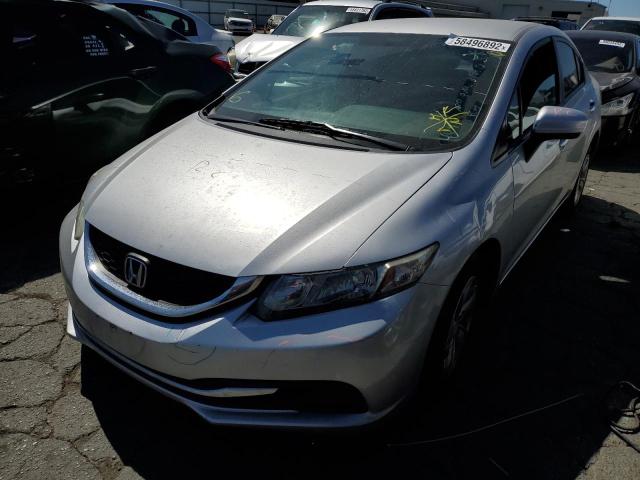 Photo 2 from auction – 2014 HONDA CIVIC LX with VIN 19XFB2F5XEE267387