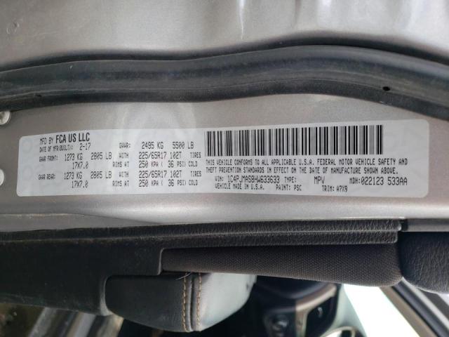 Photo 10 from auction – 2017 JEEP CHEROKEE S with VIN 1C4PJMAS8HW633633