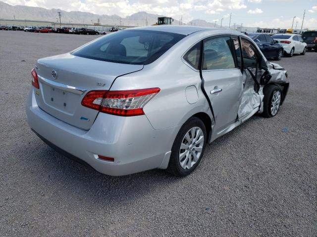 Photo 4 from auction – 2014 NISSAN SENTRA with VIN 3N1AB7AP6EY303738