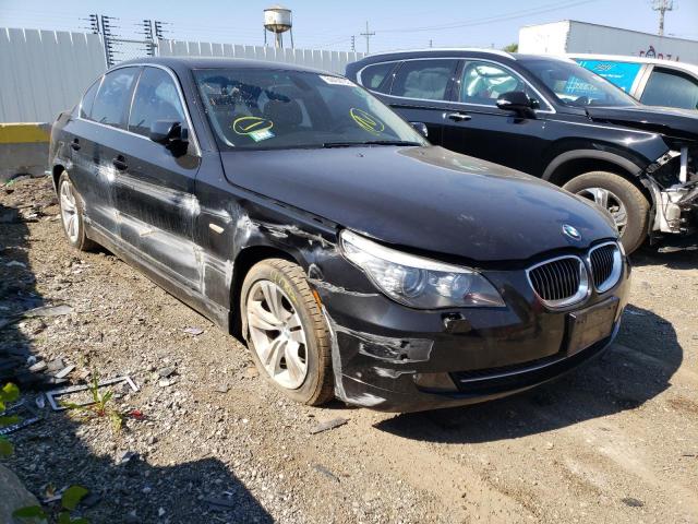 BMW 528 I 2009 with VIN WBANU535X9C123585 - Photo from auction