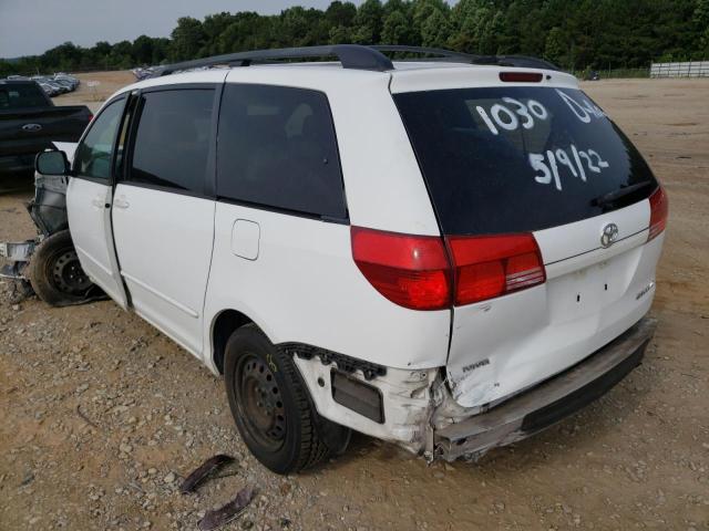 Photo 3 from auction – 2004 TOYOTA SIENNA with VIN 5TDZA23C84S121030