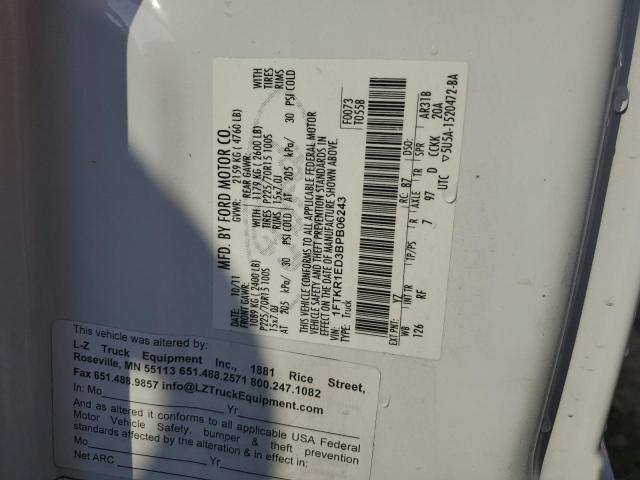 Photo 10 from auction – 2011 FORD RANGER SUP with VIN 1FTKR1ED3BPB06243