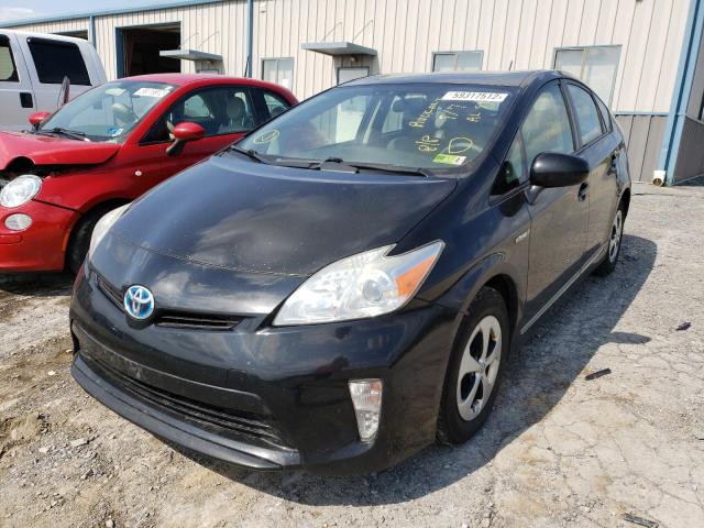 Photo 2 from auction – 2012 TOYOTA PRIUS with VIN JTDKN3DU1C5472210