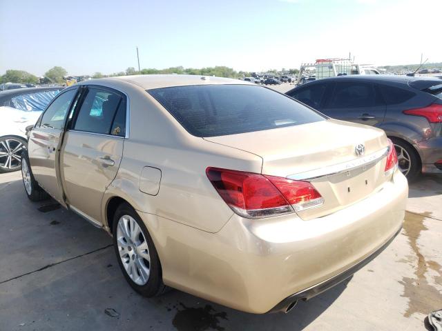 Photo 3 from auction – 2011 TOYOTA AVALON BAS with VIN 4T1BK3DB7BU435475