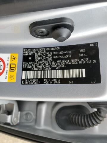 Photo 10 from auction – 2015 LEXUS NX 200T with VIN JTJBARBZXF2020644