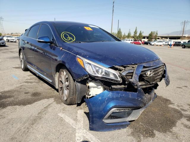 HYUNDAI SONATA SPO 2015 with VIN 5NPE34AB8FH119995 - Photo from auction