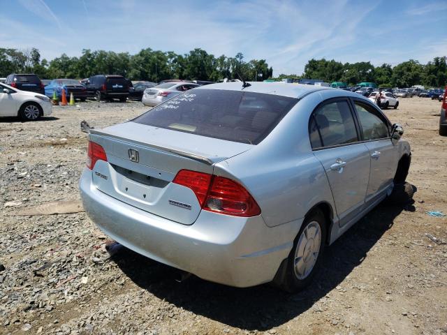 Photo 4 from auction – 2007 HONDA CIVIC HYBR with VIN JHMFA36237S026400