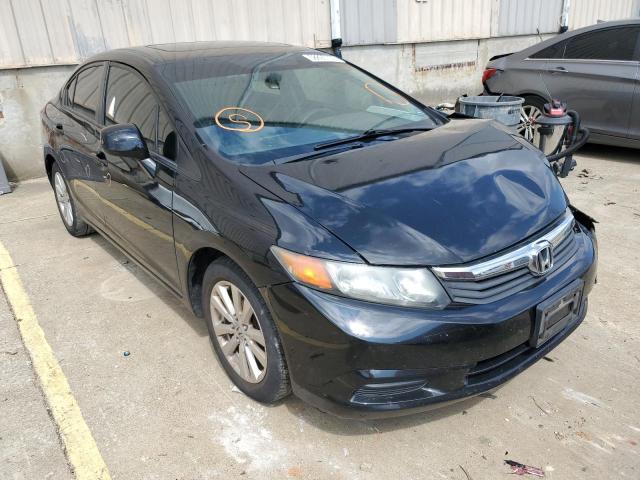 HONDA CIVIC EX 2012 with VIN 19XFB2F83CE034555 - Photo from auction