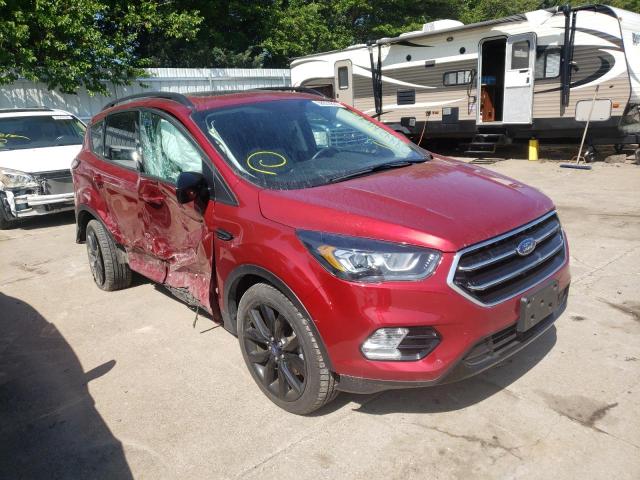FORD ESCAPE SE 2018 with VIN 1FMCU9GDXJUA28442 - Photo from auction