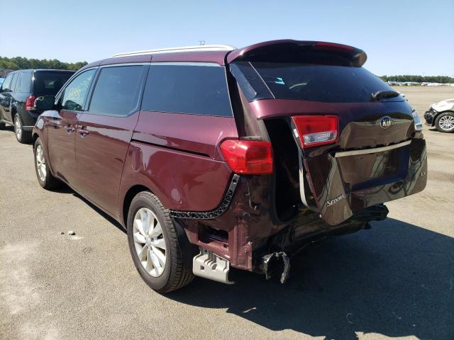 Photo 3 from auction – 2018 KIA SEDONA EX with VIN KNDMC5C19J6351823