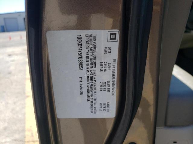 Photo 10 from auction – 2000 CADILLAC DEVILLE with VIN 1G6KD54Y5YU330251