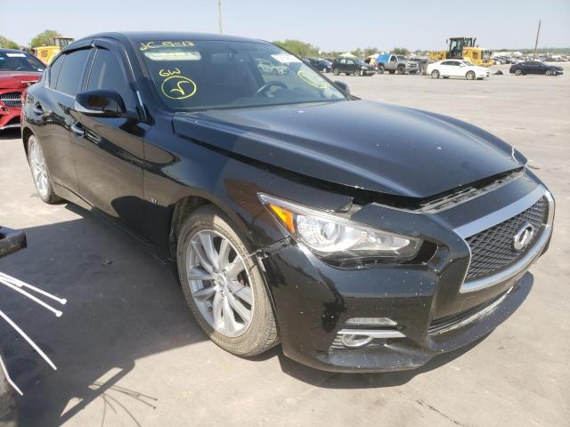 INFINITI Q50 BASE 2014 with VIN JN1BV7AP0EM687935 - Photo from auction