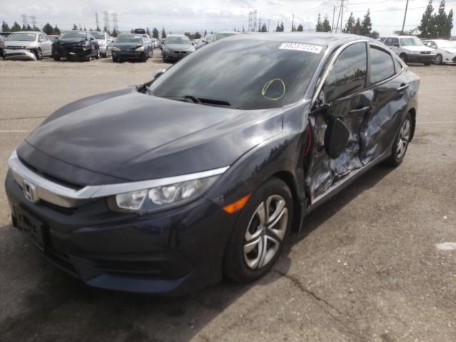 Photo 2 from auction – 2017 HONDA CIVIC LX with VIN 19XFC2F55HE060813