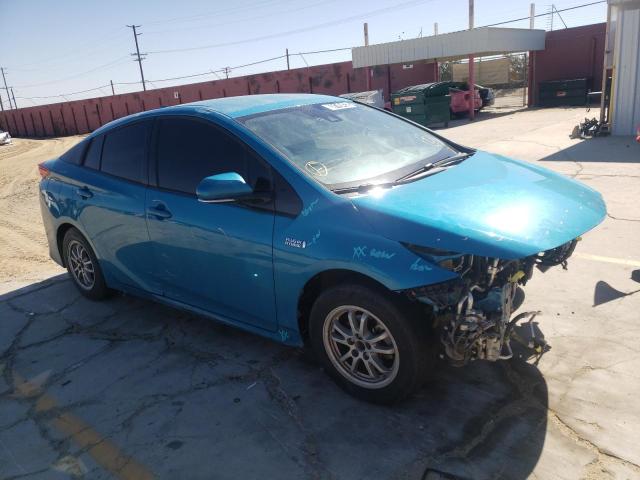 TOYOTA PRIUS PRIM 2018 with VIN JTDKARFP8J3093557 - Photo from auction