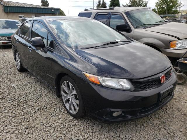HONDA CIVIC SI 2012 with VIN 2HGFB6E55CH703560 - Photo from auction