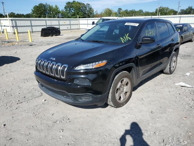 Photo 2 from auction – 2014 JEEP CHEROKEE S with VIN 1C4PJLAB9EW123636