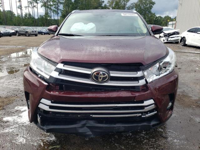 Photo 9 from auction – 2019 TOYOTA HIGHLANDER with VIN 5TDKZRFH1KS344842