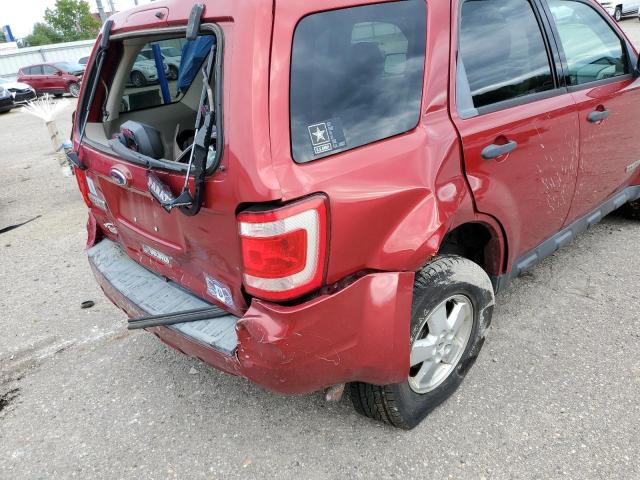 Photo 9 from auction – 2008 FORD ESCAPE XLT with VIN 1FMCU03Z08KE74375