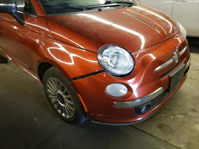 Photo 9 from auction – 2012 FIAT 500 LOUNGE with VIN 3C3CFFCR2CT332459
