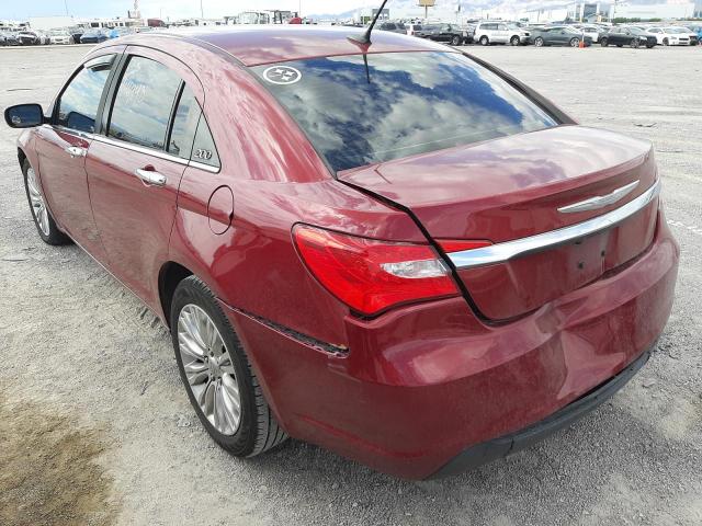 Photo 3 from auction – 2012 CHRYSLER 200 LIMITE with VIN 1C3CCBCG6CN123953