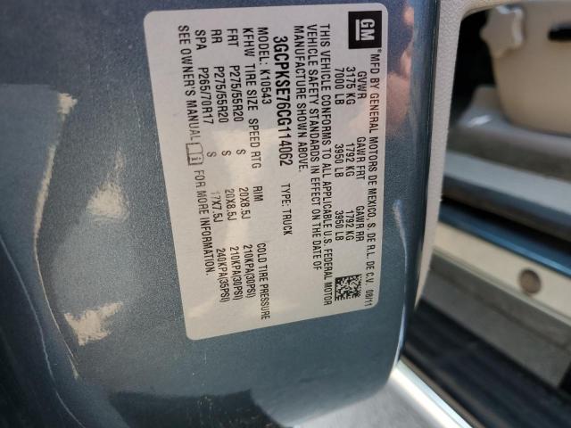 Photo 10 from auction – 2012 CHEVROLET SILVERADO with VIN 3GCPKSE76CG114062