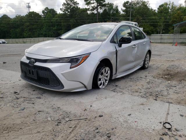 Photo 2 from auction – 2021 TOYOTA COROLLA LE with VIN JTDEPMAE6MJ155266
