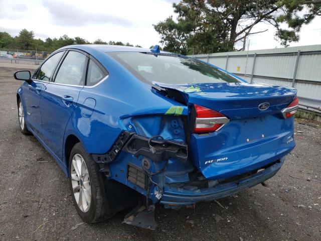 Photo 3 from auction – 2019 FORD FUSION SE with VIN 3FA6P0LU0KR285246