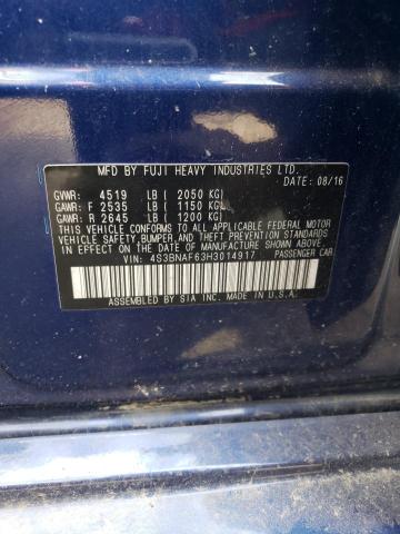 Photo 10 from auction – 2017 SUBARU LEGACY 2.5 with VIN 4S3BNAF63H3014917