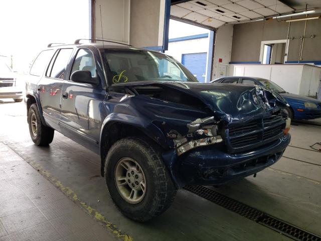 DODGE DURANGO 2000 with VIN 1B4HS28N3YF182193 - Photo from auction
