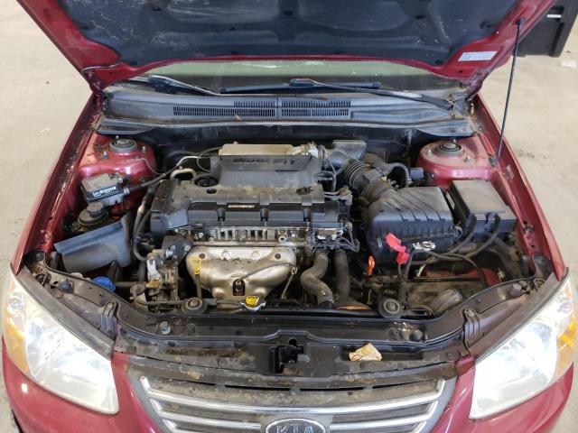 Photo 7 from auction – 2009 KIA SPECTRA EX with VIN KNAFE221795598629