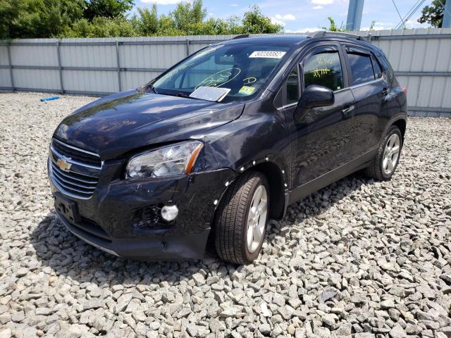 Photo 2 from auction – 2015 CHEVROLET TRAX LTZ with VIN 3GNCJTSB0FL252876