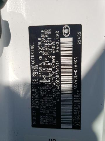 Photo 10 from auction – 2009 TOYOTA CAMRY BASE with VIN 4T1BE46K69U809014
