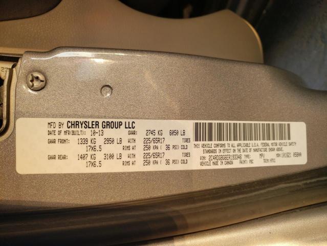 Photo 10 from auction – 2014 DODGE GRAND CARA with VIN 2C4RDGBG6ER193346