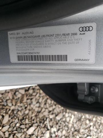 Photo 10 from auction – 2014 AUDI A7 PRESTIG with VIN WAU2GAFC3EN074791