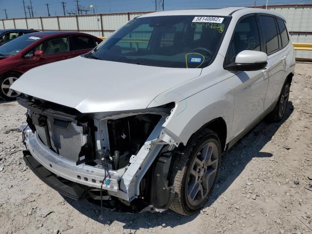 Photo 2 from auction – 2022 HONDA PASSPORT E with VIN 5FNYF7H56NB004928