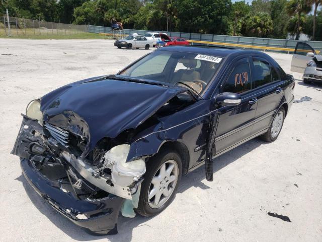 Photo 2 from auction – 2004 MERCEDES-BENZ C 320 with VIN WDBRF64J24F459110