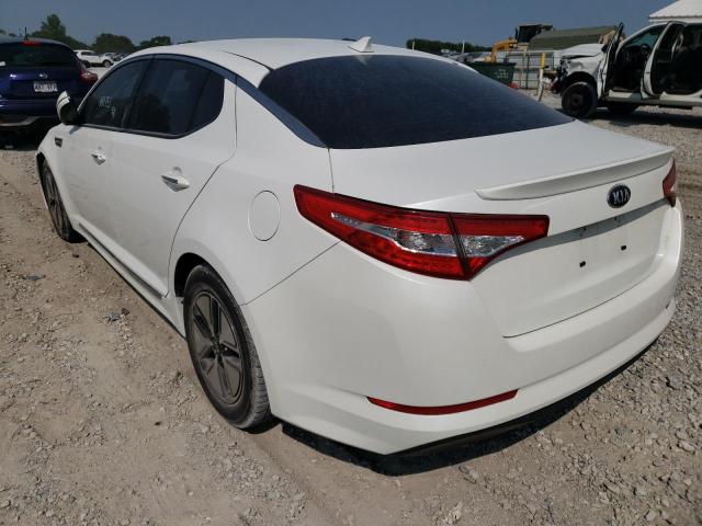 Photo 3 from auction – 2013 KIA OPTIMA HYB with VIN KNAGM4ADXD5043763