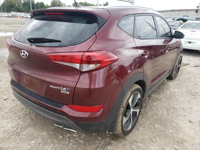 Photo 4 from auction – 2016 HYUNDAI TUCSON LIM with VIN KM8J3CA28GU203889