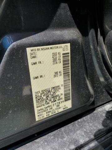 Photo 10 from auction – 2015 NISSAN ALTIMA 2.5 with VIN 1N4AL3AP9FC277834