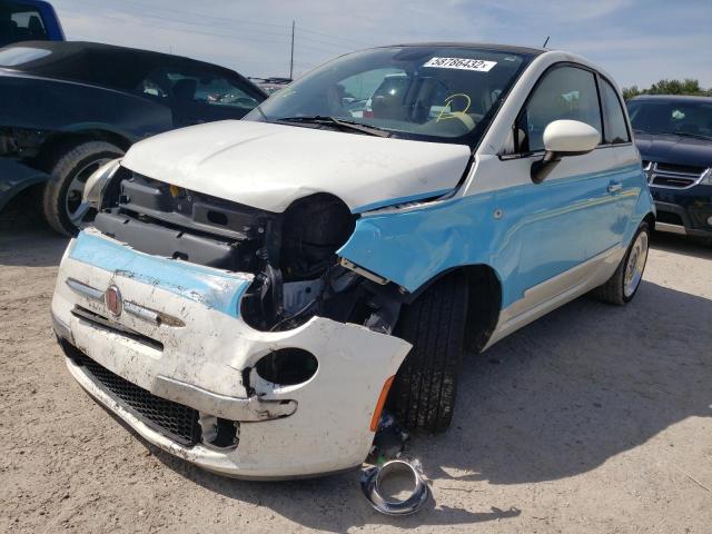 Photo 2 from auction – 2015 FIAT 500 LOUNGE with VIN 3C3CFFCR2FT575497