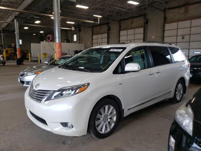 Photo 2 from auction – 2017 TOYOTA SIENNA XLE with VIN 5TDDZ3DC2HS161102