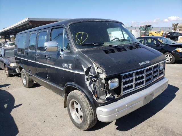 DODGE RAM VAN B1 1990 with VIN 2B7GB11Y2LK749324 - Photo from auction