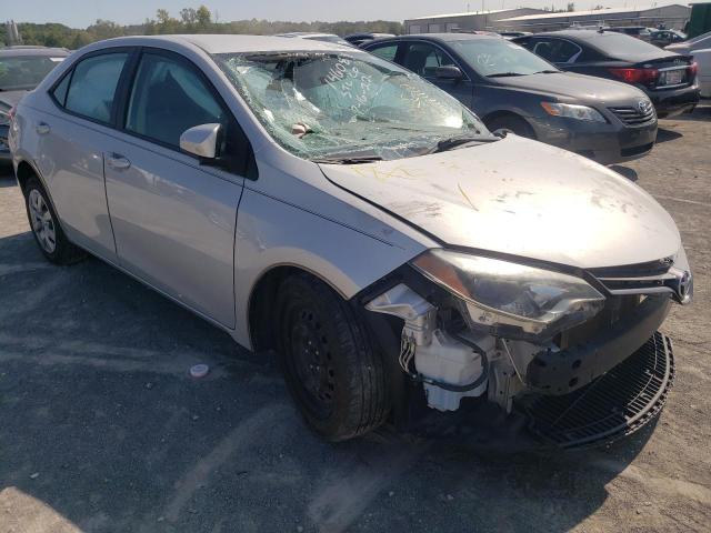 TOYOTA COROLLA L 2015 with VIN 2T1BURHE5FC480004 - Photo from auction