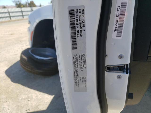 Photo 10 from auction – 2022 DODGE CHARGER SX with VIN 2C3CDXBGXNH200637