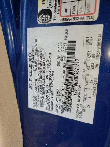 Photo 10 from auction – 2007 FORD MUSTANG with VIN 1ZVFT80N875321712