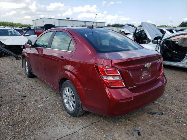 Photo 3 from auction – 2020 CHEVROLET SONIC LT with VIN 1G1JD5SBXL4100925