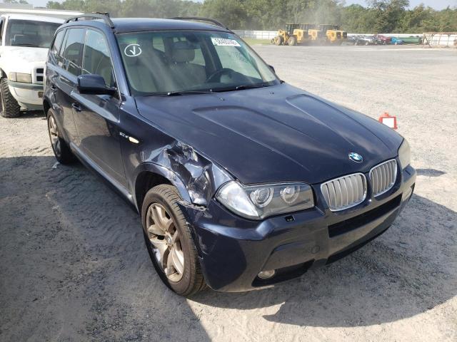 BMW X3 3.0SI 2007 with VIN WBXPC93467WF23495 - Photo from auction
