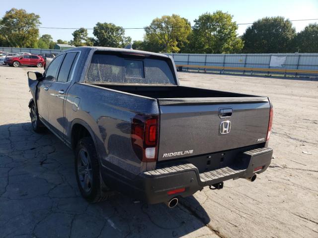 Photo 3 from auction – 2021 HONDA RIDGELINE with VIN 5FPYK3F72MB014676
