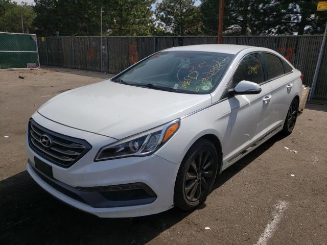 Photo 2 from auction – 2015 HYUNDAI SONATA SPO with VIN 5NPE34AF4FH201578